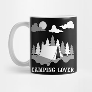 Camping lover Shirt Design Mug